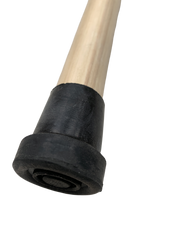 93cm WOODEN WALKING STICK Wood Cane Pole Carved Varnished Deluxe Sturdy - Beige V563-WOODENWALKINGSTICK-BEIGE
