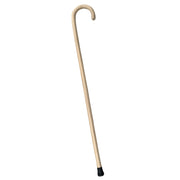 93cm WOODEN WALKING STICK Wood Cane Pole Carved Varnished Deluxe Sturdy - Beige V563-WOODENWALKINGSTICK-BEIGE