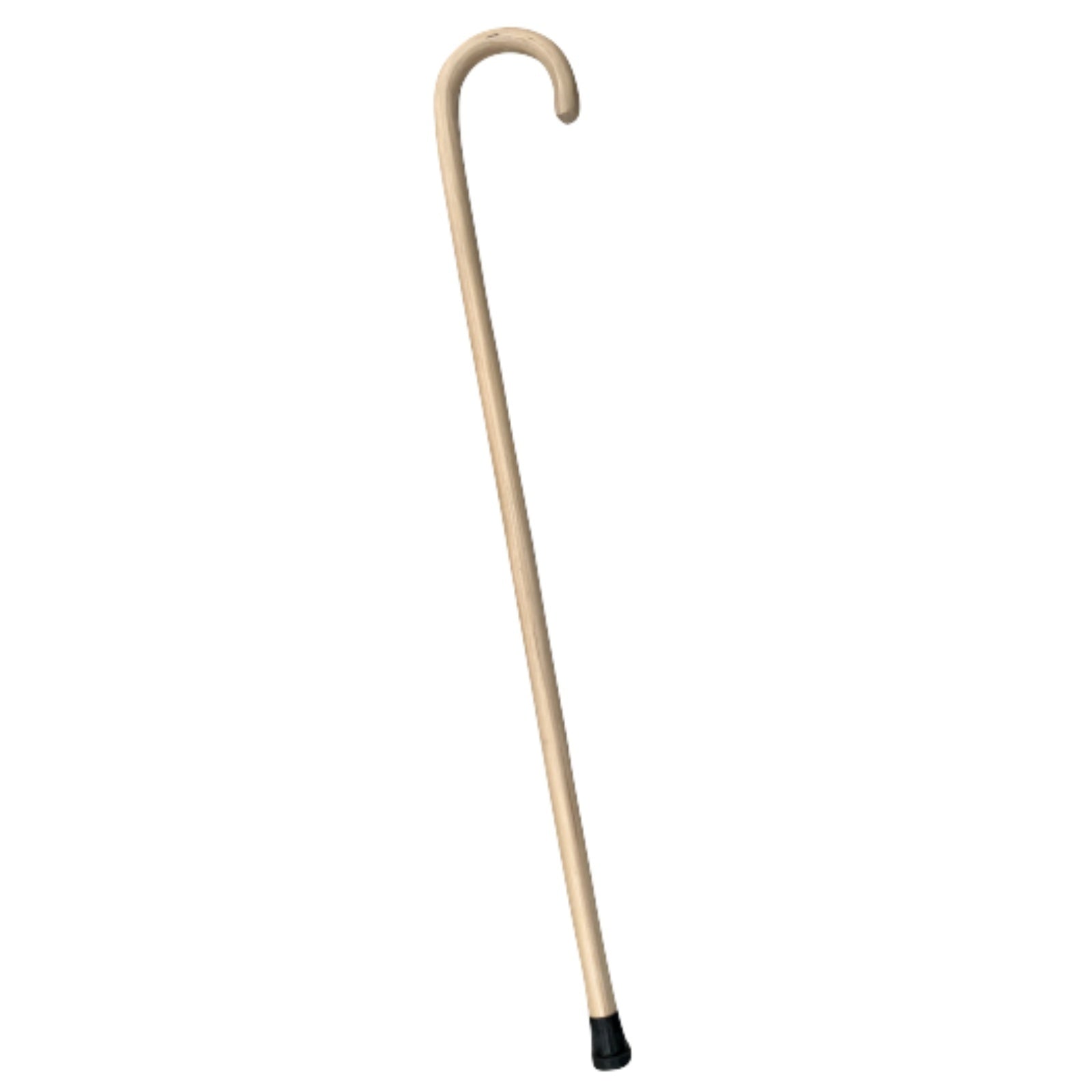 93cm WOODEN WALKING STICK Wood Cane Pole Carved Varnished Deluxe Sturdy - Beige V563-WOODENWALKINGSTICK-BEIGE