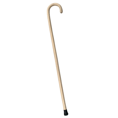 93cm WOODEN WALKING STICK Wood Cane Pole Carved Varnished Deluxe Sturdy - Beige V563-WOODENWALKINGSTICK-BEIGE