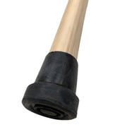 93cm WOODEN WALKING STICK Wood Cane Pole Carved Varnished Deluxe Sturdy - Beige V563-WOODENWALKINGSTICK-BEIGE