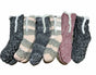 1 Pair Ladies Thick Fur Bed Socks Womens Sherpa Fluffy Non Slip - Side Line V563-WSIDELINEBEDSOCKS-1PAIR