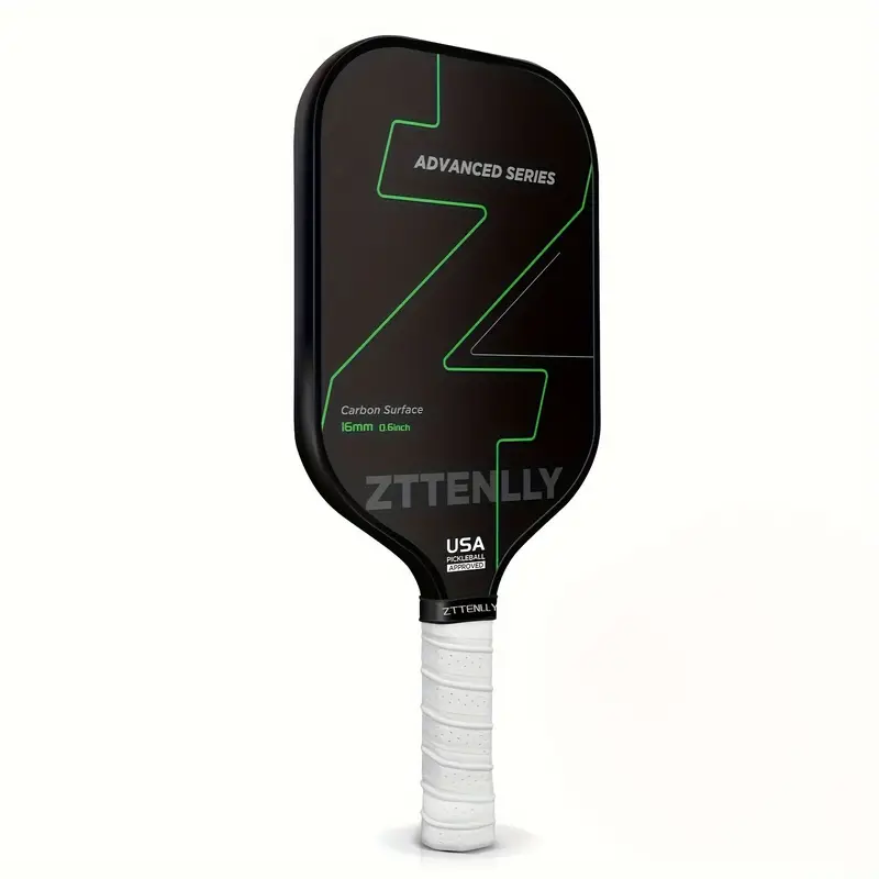 T300 Graphite Carbon Fiber Pickleball Paddles Pickle Ball Racket Racquet V563-YF48332-GREEN