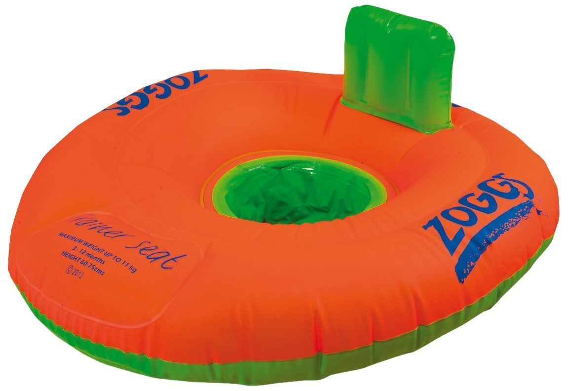 ZOGGS Stage 1 Trainer Seat Childrens Swimming Floatie Zoggy Kids Learn Training Inflatable - 3-12 Months Old V563-ZOGGS-TRINRSEAT-3_12MTHS