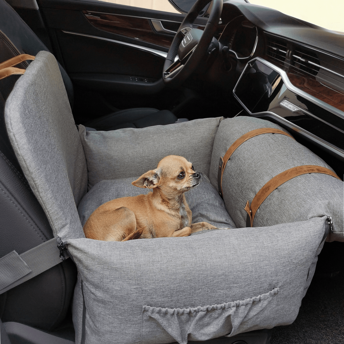 Premium Dog Booster Seat for Small Pets V568-20CC026A