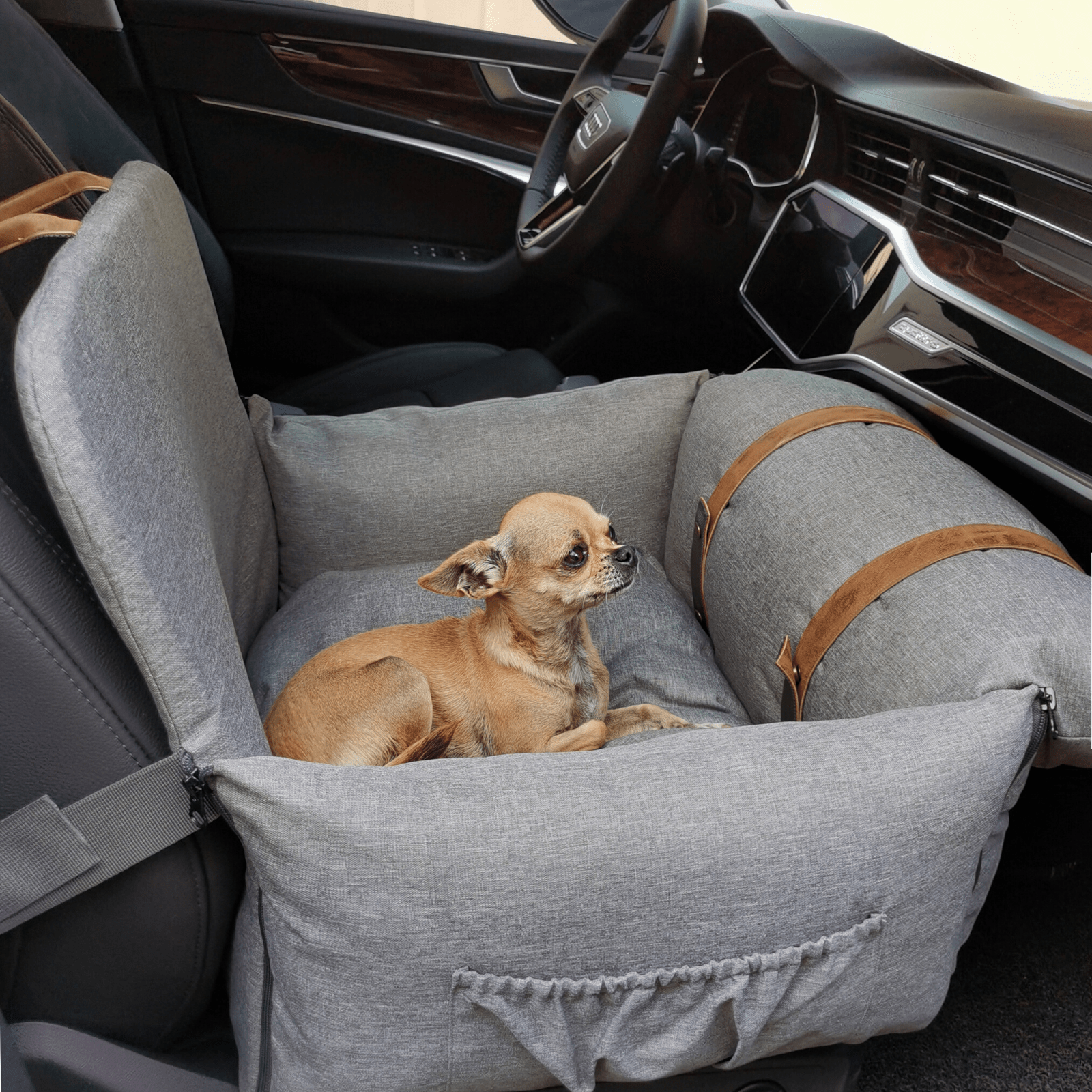 Premium Dog Booster Seat for Small Pets V568-20CC026A