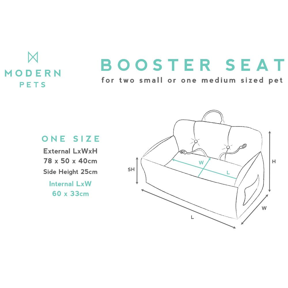 Premium Dog Booster Seat for Medium Pets V568-21CC030C2