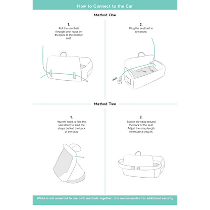 Premium Dog Booster Seat for Medium Pets V568-21CC030C2