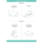 Premium Dog Booster Seat for Medium Pets