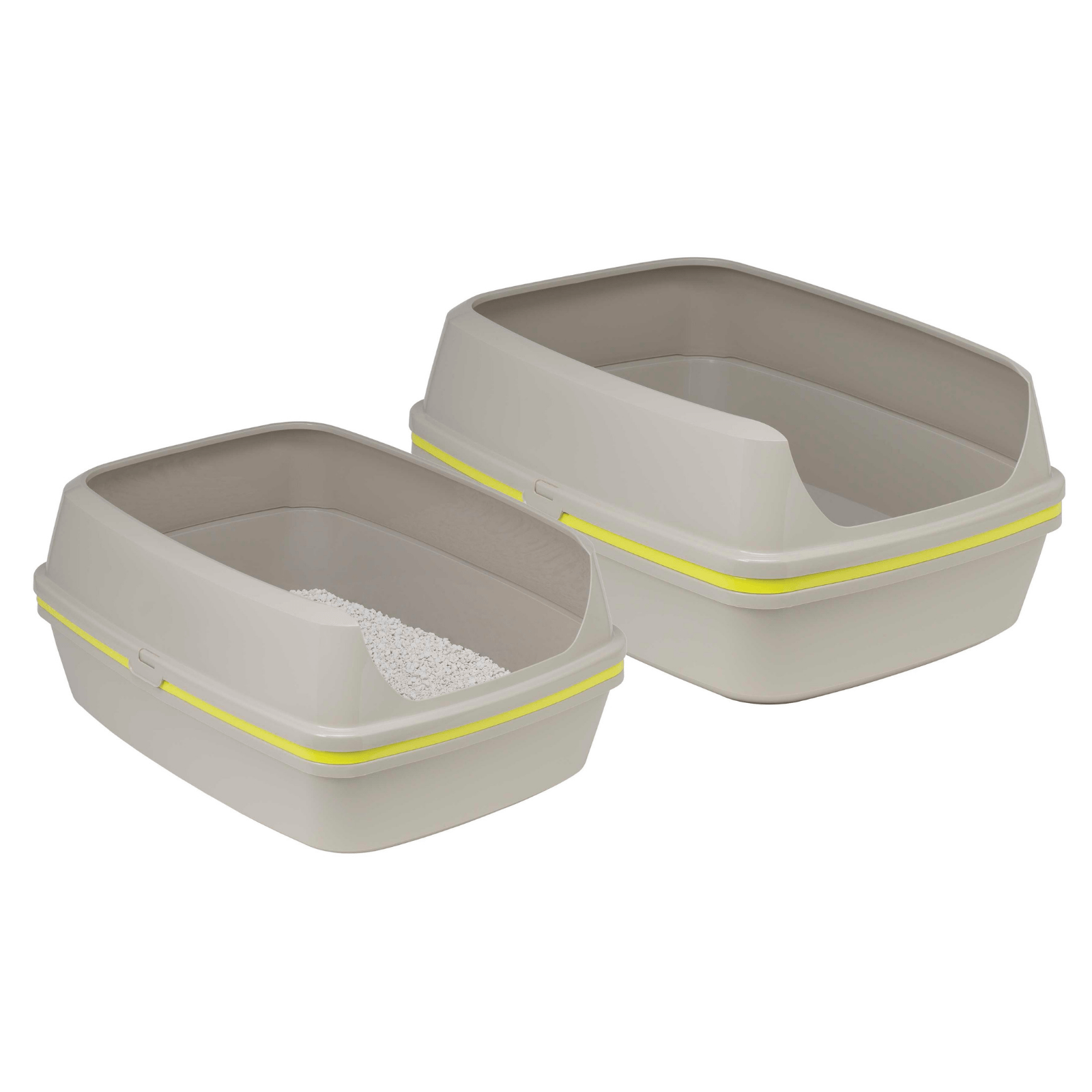Scoop Free Cat Litter Box, Moderna Lift-to-Sift Grey, Jumbo V568-AA72-0330KIT