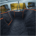 iBuddy Dog Seat Cover Car Hammock w/ Mesh Window & Dog Seat Belt V568-IB-P00027-SB