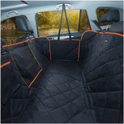 iBuddy Dog Seat Cover Car Hammock w/ Mesh Window & Dog Seat Belt V568-IB-P00027-SB