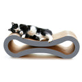 Cat Scratcher Infinity Lounge, Storm Grey V568-MPSY-658G