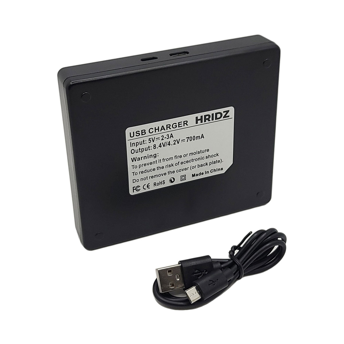 Hridz NB-6L Dual Charger For Canon PowerShot SX530 HS SX540 HS SX610 HS SX710HS V571-0728040811751