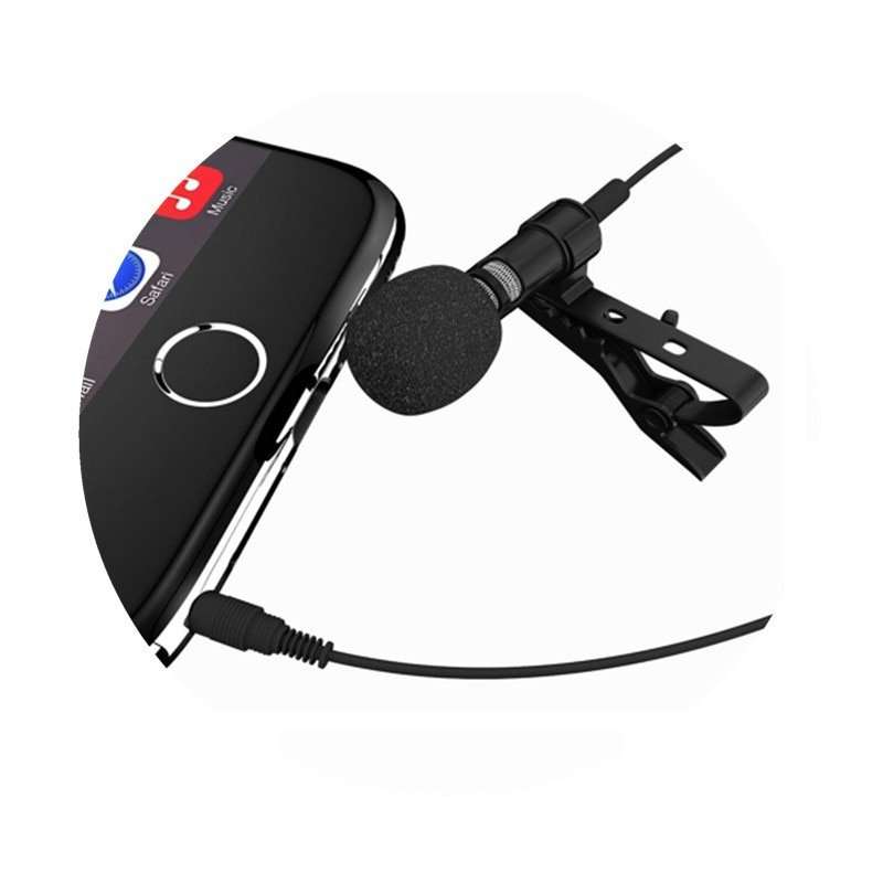 Hridz 3.5mm Clip-on Lapel Lavalier Microphone for Mobile Phone V571-1005001287250979