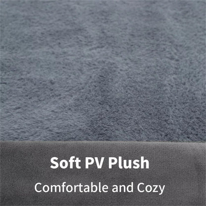 XL Size PawfectFriend Orthopedic Dog Bed 3-Side Comfort Bolster Padded Calming Mattress Bed with Removable V571-644161314523