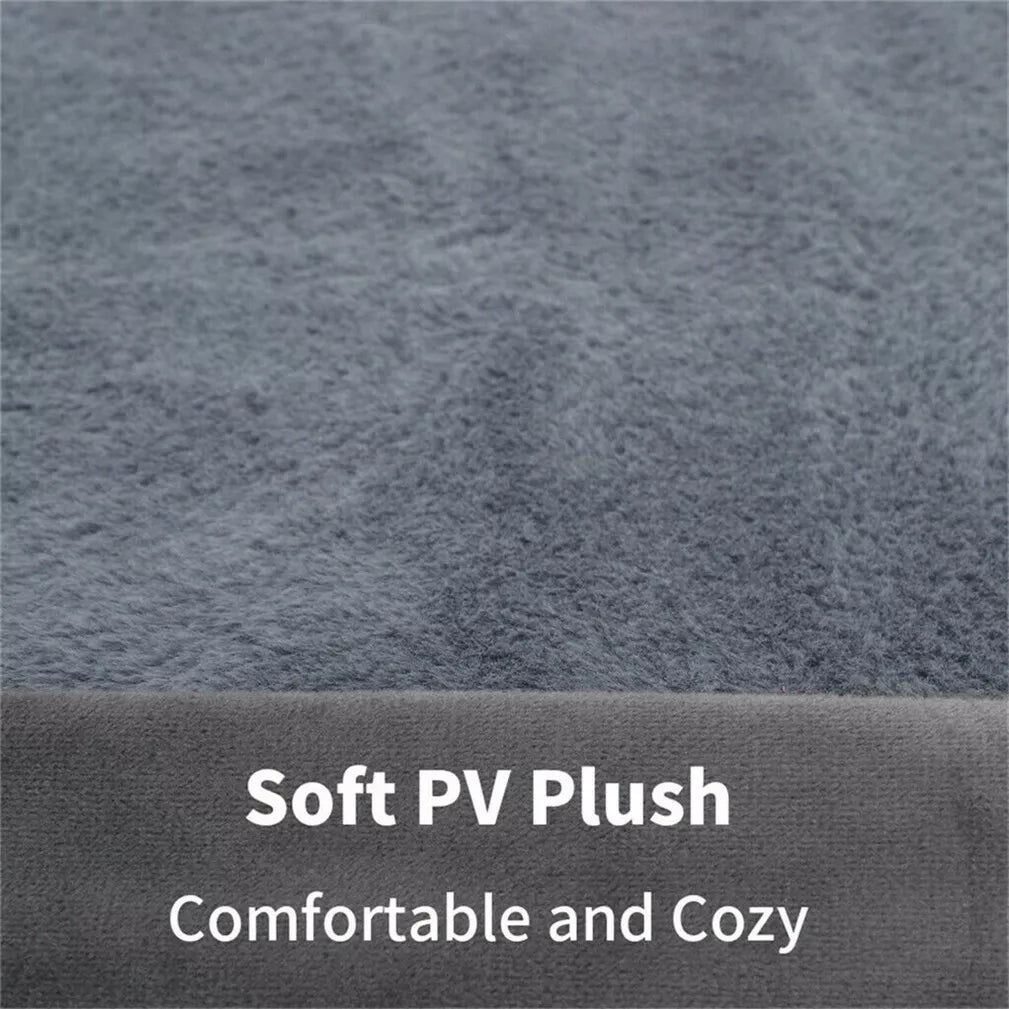 XXL Size PawfectFriend Orthopedic Dog Bed 3-Side Comfort Bolster Padded Calming Mattress Bed with Removable V571-644161314530