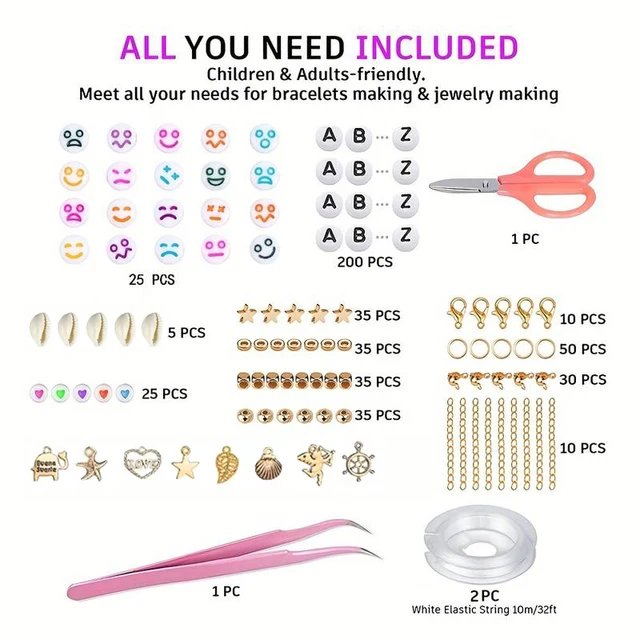 10800pcs Clay Beads for Bracelet Making Kit 72 Colors Spacer Heishi Beads Jewelry Making Kit V571-728040811232