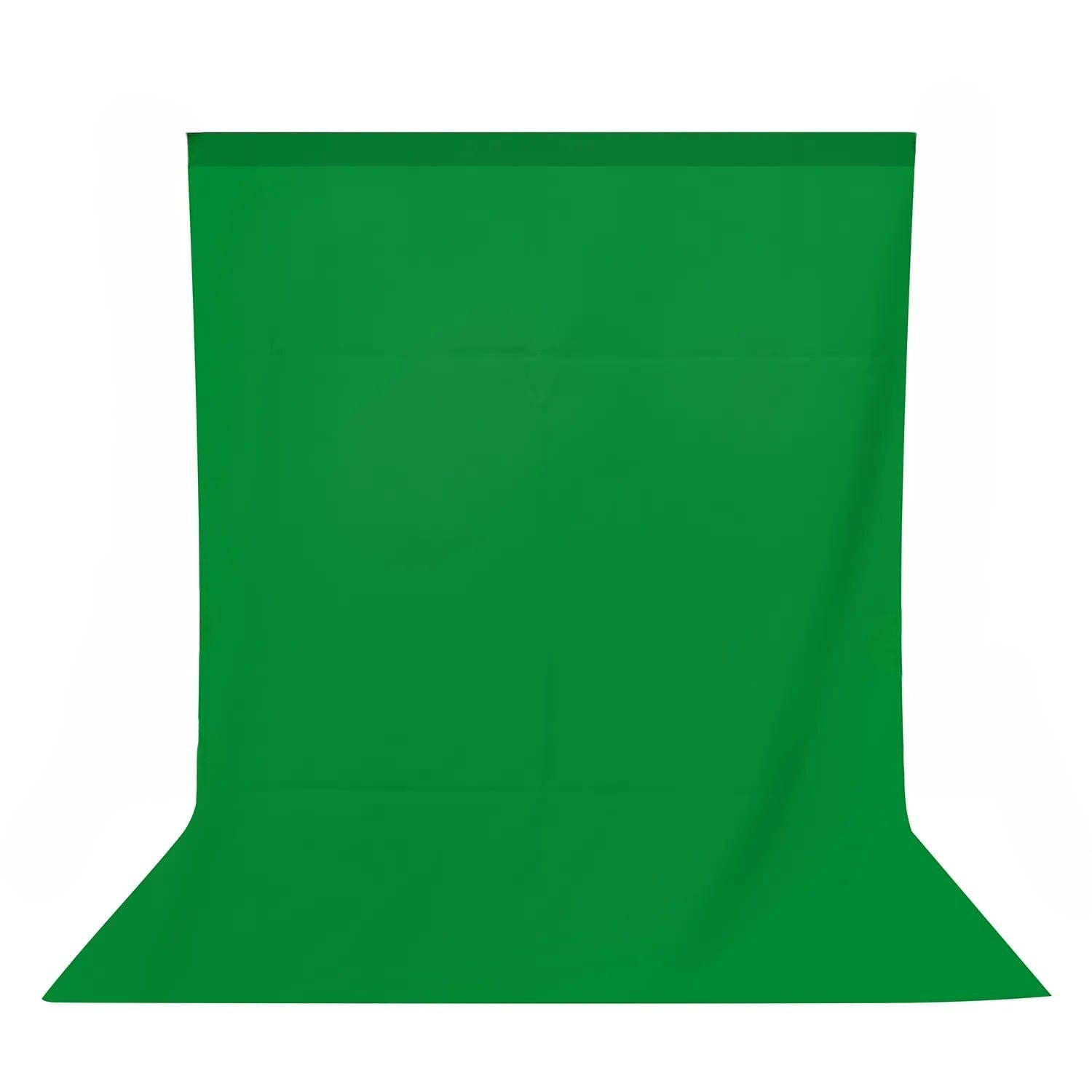 2x3m Green Backdrop for Photography Videos Event Photoshoot V571-GREENBGMUSLIN