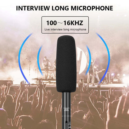 HZ-320 Professional Studio Condenser Shotgun Microphone for Filmmaking and Interview Recording V571-HZ-320-MIC