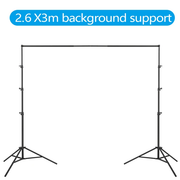 2.6M*3M Heavy Duty Backdrop Support System for Photography Background Photo Video Studio V571-HZ260CMBGSST