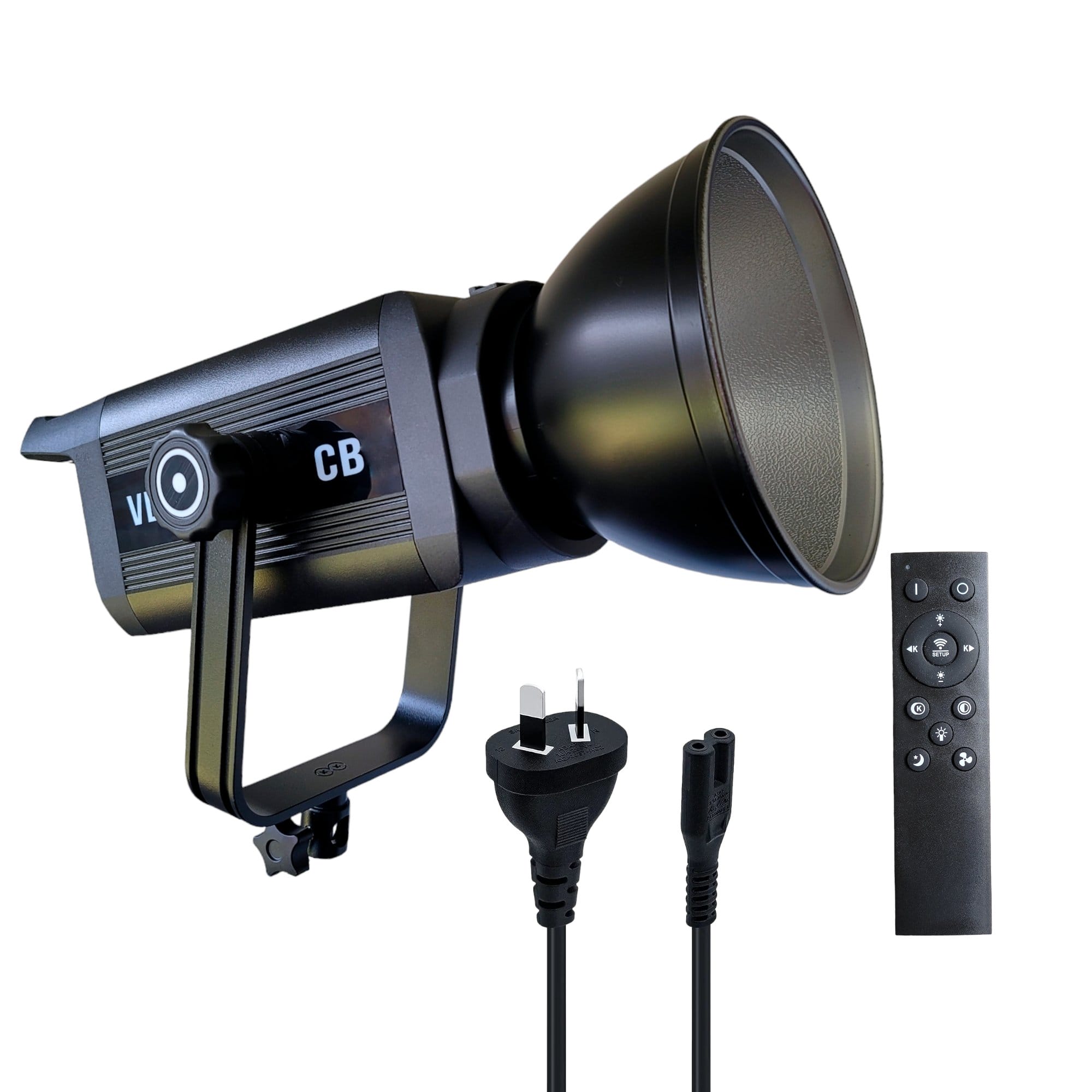 Hridz 300W COB Video Light LED Ultra Bright VL300 Bi-Color COB 2800-6800K Bowens V571-HZCBVL300