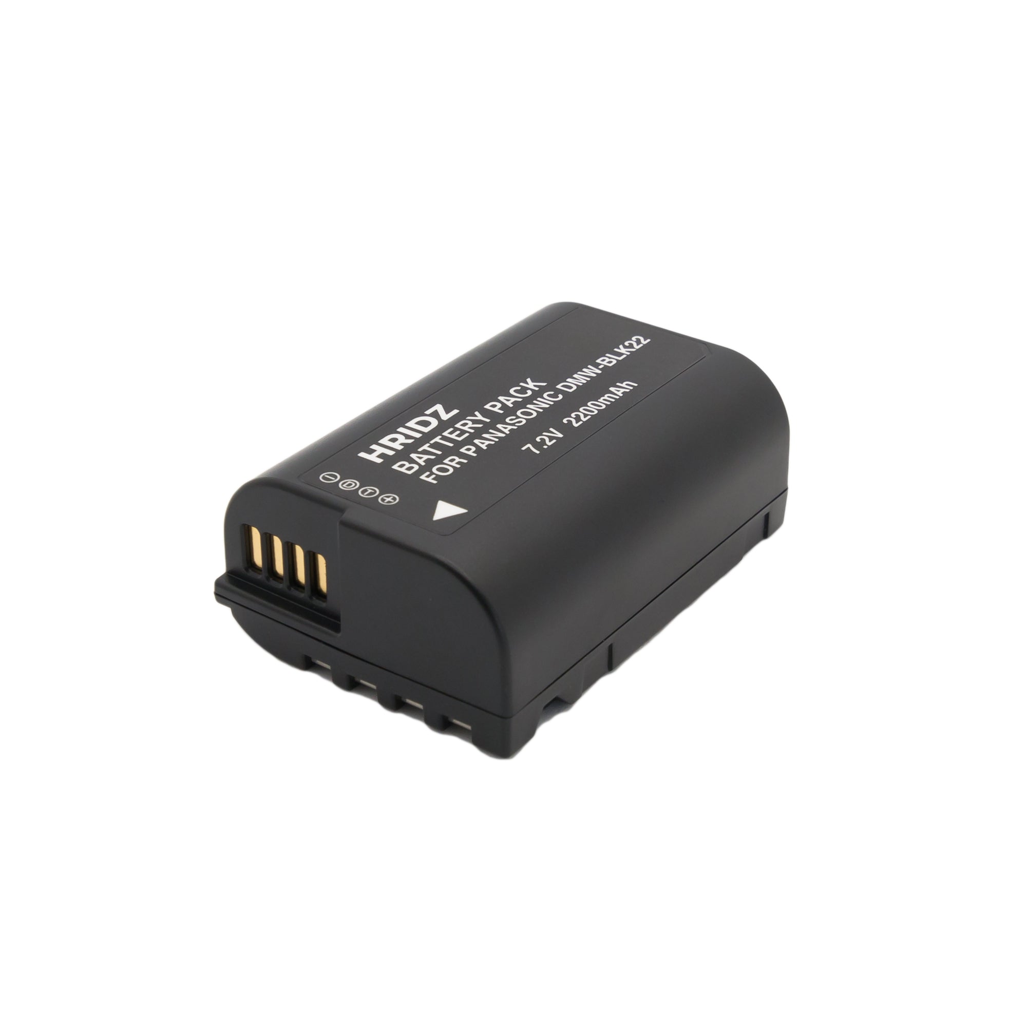Hridz BLK22 2pcs Battery for Panasonic DMW-BLK22 LUMIX DSLR - 2-batteries only V571-HZDMWBLK22-2BATT