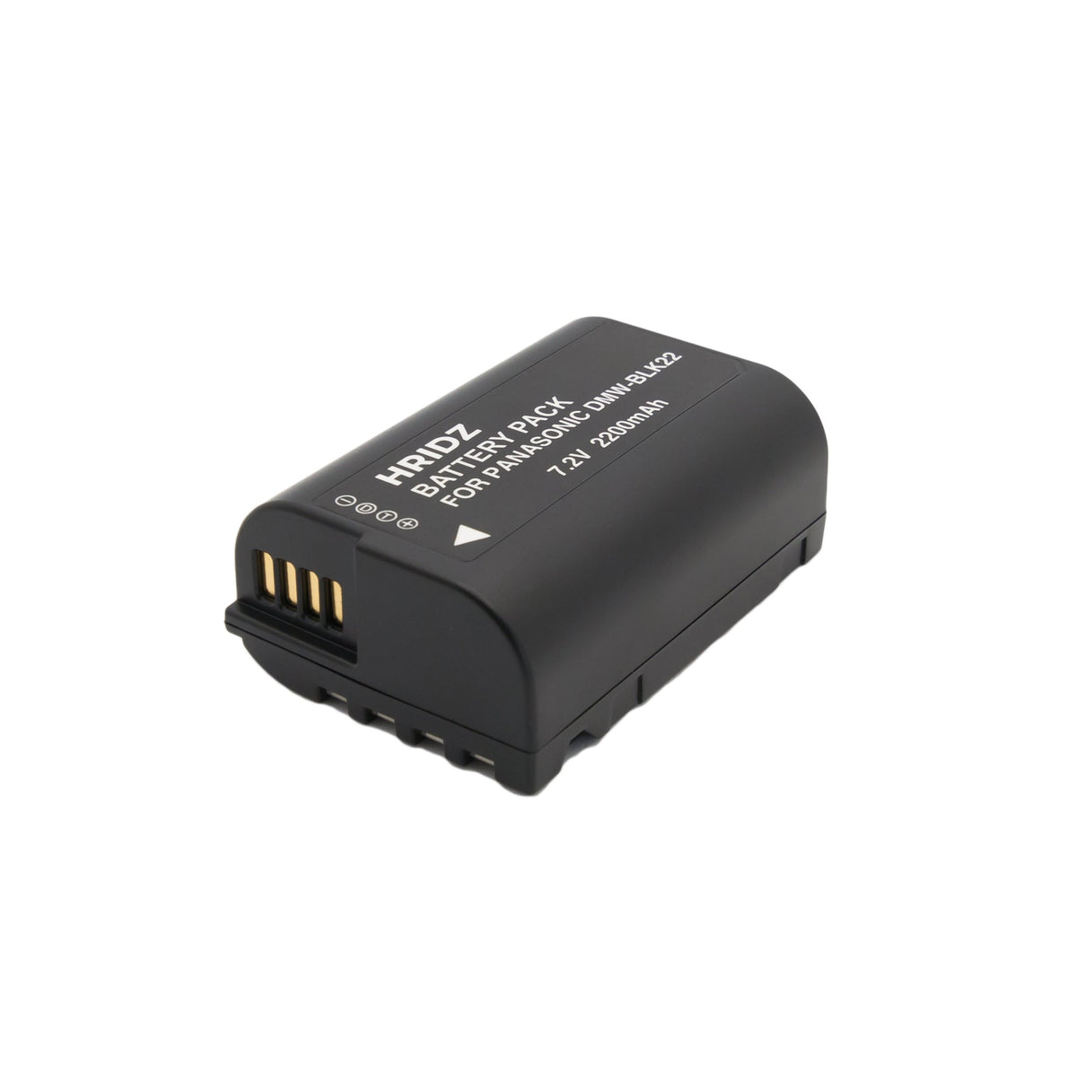 Hridz BLK22 2pcs Battery for Panasonic DMW-BLK22 LUMIX DSLR - 2-batteries only V571-HZDMWBLK22-2BATT