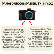 Hridz BLK22 2pcs Battery for Panasonic DMW-BLK22 LUMIX DSLR - 2-batteries only V571-HZDMWBLK22-2BATT