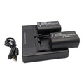 Hridz BLK22 Battery and Dual charger pack for Panasonic DMW-BLK22 LUMIX DSLR - combo-pack V571-HZDMWBLK22-COMBO