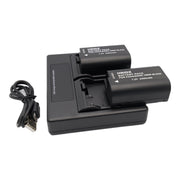 Hridz BLK22 Battery and Dual charger pack for Panasonic DMW-BLK22 LUMIX DSLR - combo-pack V571-HZDMWBLK22-COMBO