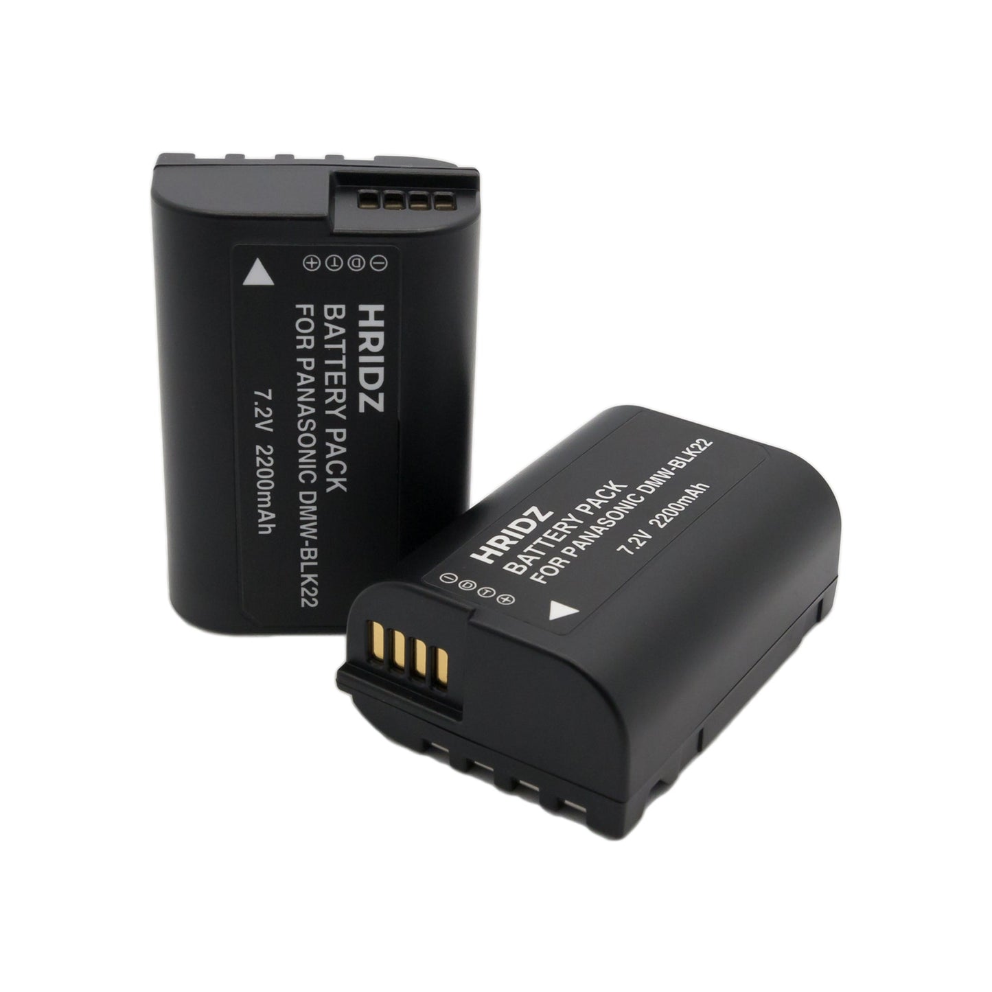 Hridz BLK22 Battery and Dual charger pack for Panasonic DMW-BLK22 LUMIX DSLR - combo-pack V571-HZDMWBLK22-COMBO