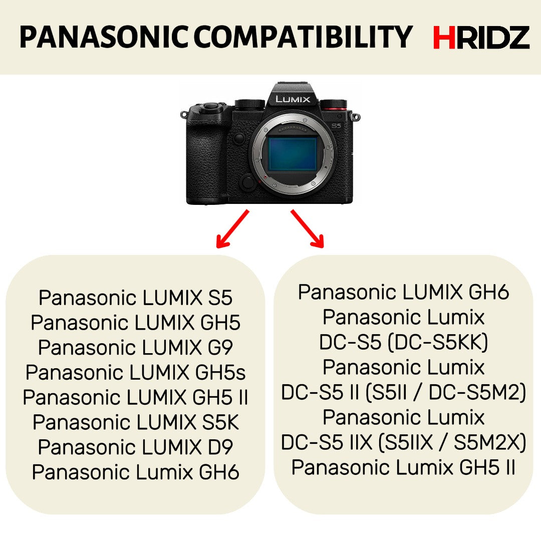 Hridz BLK22 Battery and Dual charger pack for Panasonic DMW-BLK22 LUMIX DSLR - combo-pack V571-HZDMWBLK22-COMBO