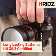 Hridz BLK22 Battery and Dual charger pack for Panasonic DMW-BLK22 LUMIX DSLR - combo-pack V571-HZDMWBLK22-COMBO