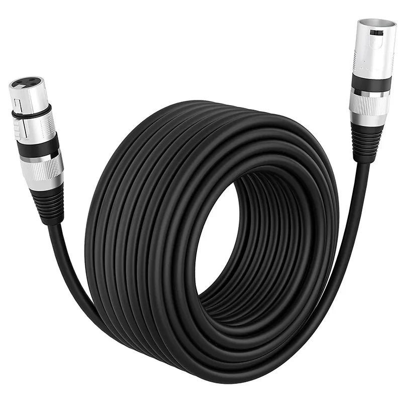 1m Hridz XLR Cable Male To Female Audio Output and Input Apply To KTV Microphone V571-HZMFXLRCABLE-1M