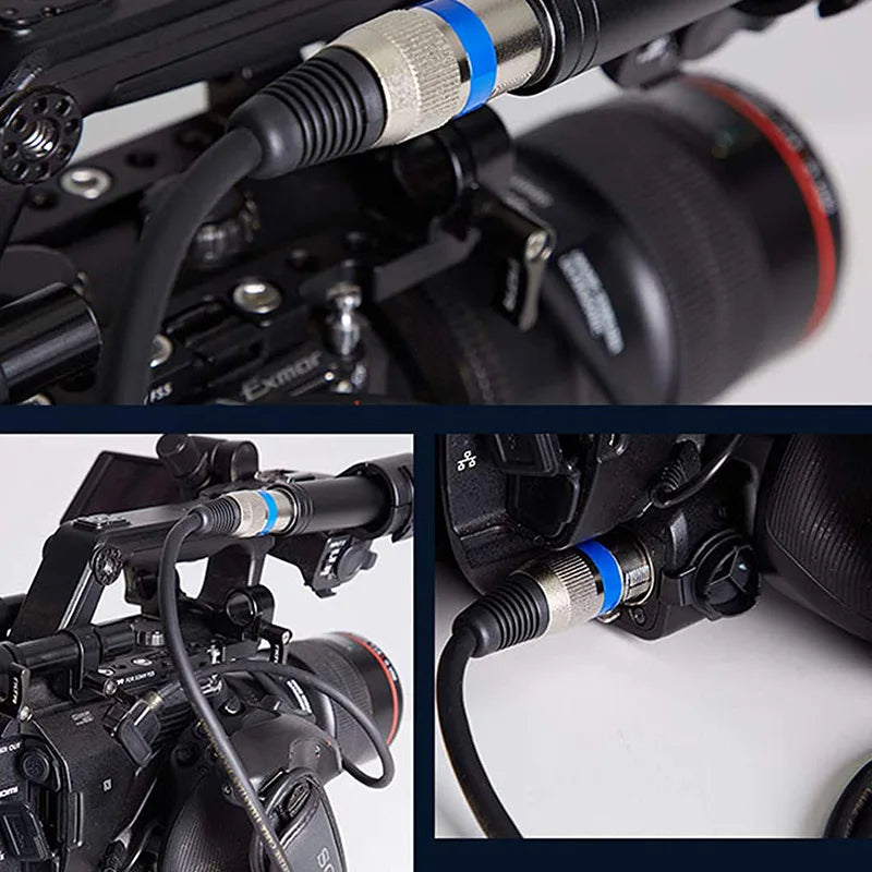 1m Hridz XLR Cable Male To Female Audio Output and Input Apply To KTV Microphone V571-HZMFXLRCABLE-1M