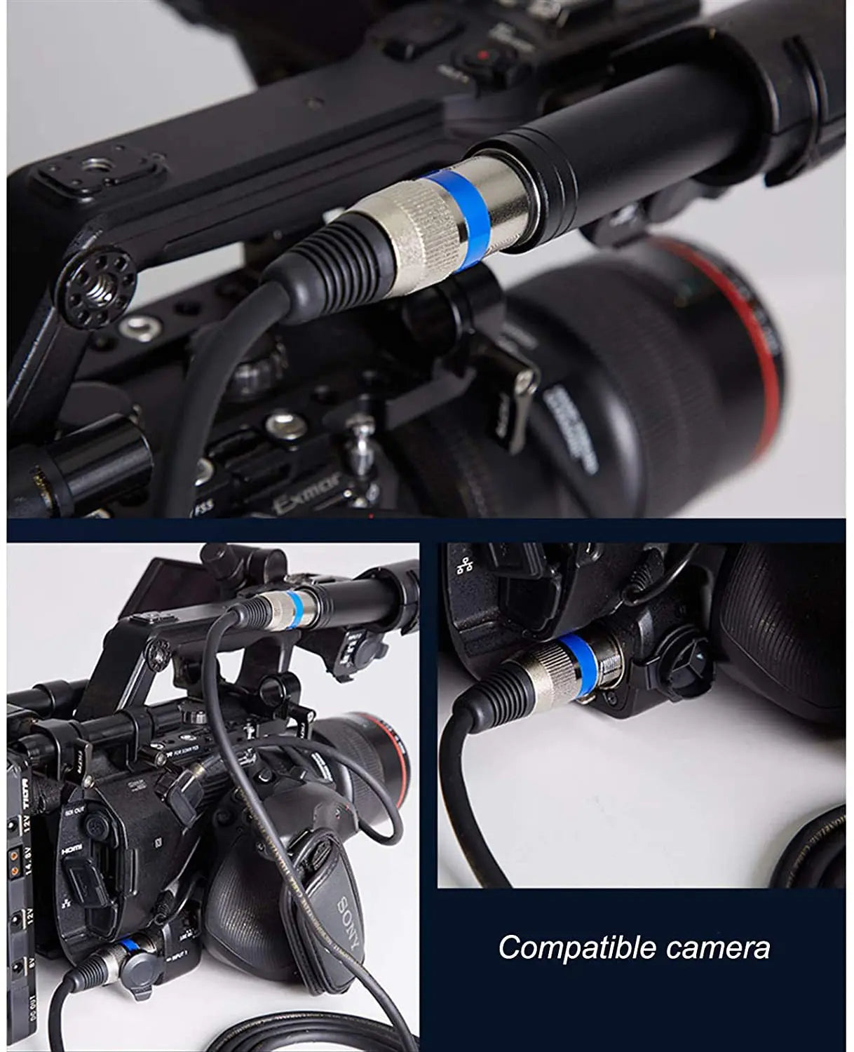 1m Hridz XLR Cable Male To Female Audio Output and Input Apply To KTV Microphone V571-HZMFXLRCABLE-1M