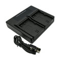 Hridz DMW-BLF19 Dual Charger For Panasonic GH3 & GH4 camera batteries V571-TFDCB2B1C1BDMWBLF19-C
