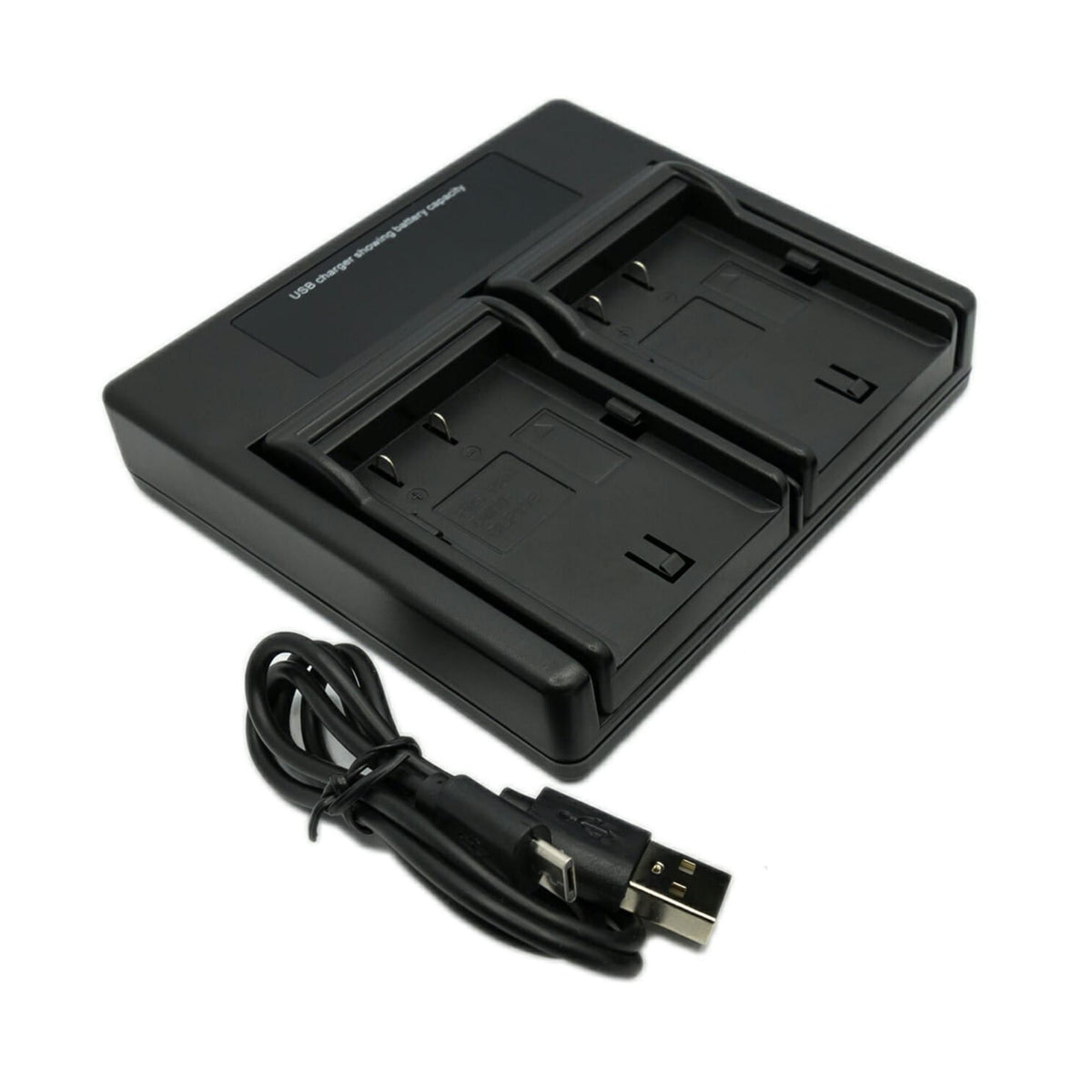 Hridz DMW-BLF19 Dual Charger For Panasonic GH3 & GH4 camera batteries V571-TFDCB2B1C1BDMWBLF19-C