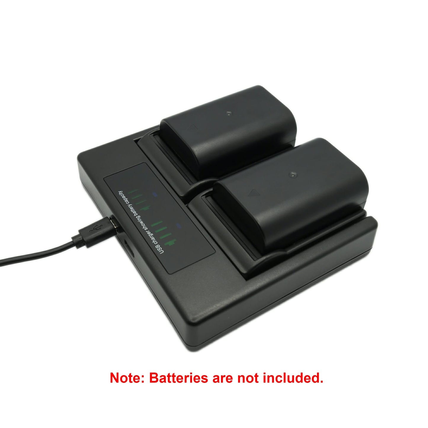 Hridz DMW-BLF19 Dual Charger For Panasonic GH3 & GH4 camera batteries V571-TFDCB2B1C1BDMWBLF19-C