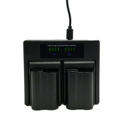 Hridz EN-EL15 Battery & Charger set for Nikon Z6, Z7, D780, D500, D600, D610, D750, D800, D810, D810a, D850 V571-TFDCB2B1C1BENEL15