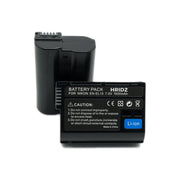Hridz EN-EL15 Battery & Charger set for Nikon Z6, Z7, D780, D500, D600, D610, D750, D800, D810, D810a, D850 V571-TFDCB2B1C1BENEL15