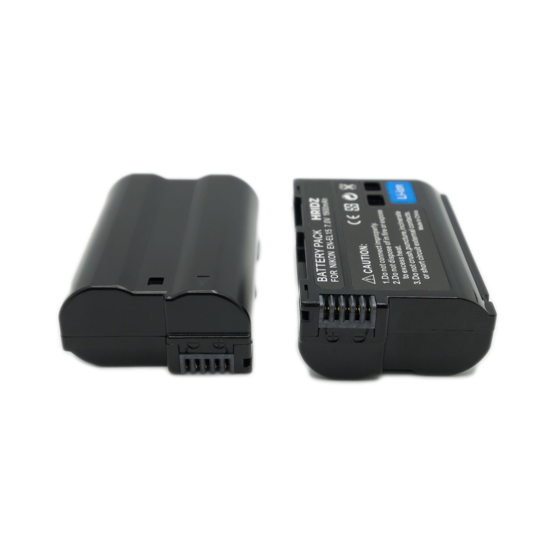 Hridz EN-EL15 Battery & Charger set for Nikon Z6, Z7, D780, D500, D600, D610, D750, D800, D810, D810a, D850 V571-TFDCB2B1C1BENEL15