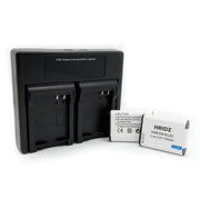 HRIDZ EN-EL23 Battery & Charger Set For Nikon Coolpix B700 S810c P600 P610S V571-TFDCB2B1C1BENEL23
