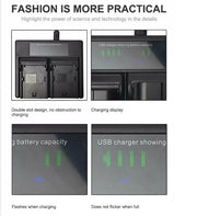 HRIDZ EN-EL23 Battery & Charger Set For Nikon Coolpix B700 S810c P600 P610S V571-TFDCB2B1C1BENEL23