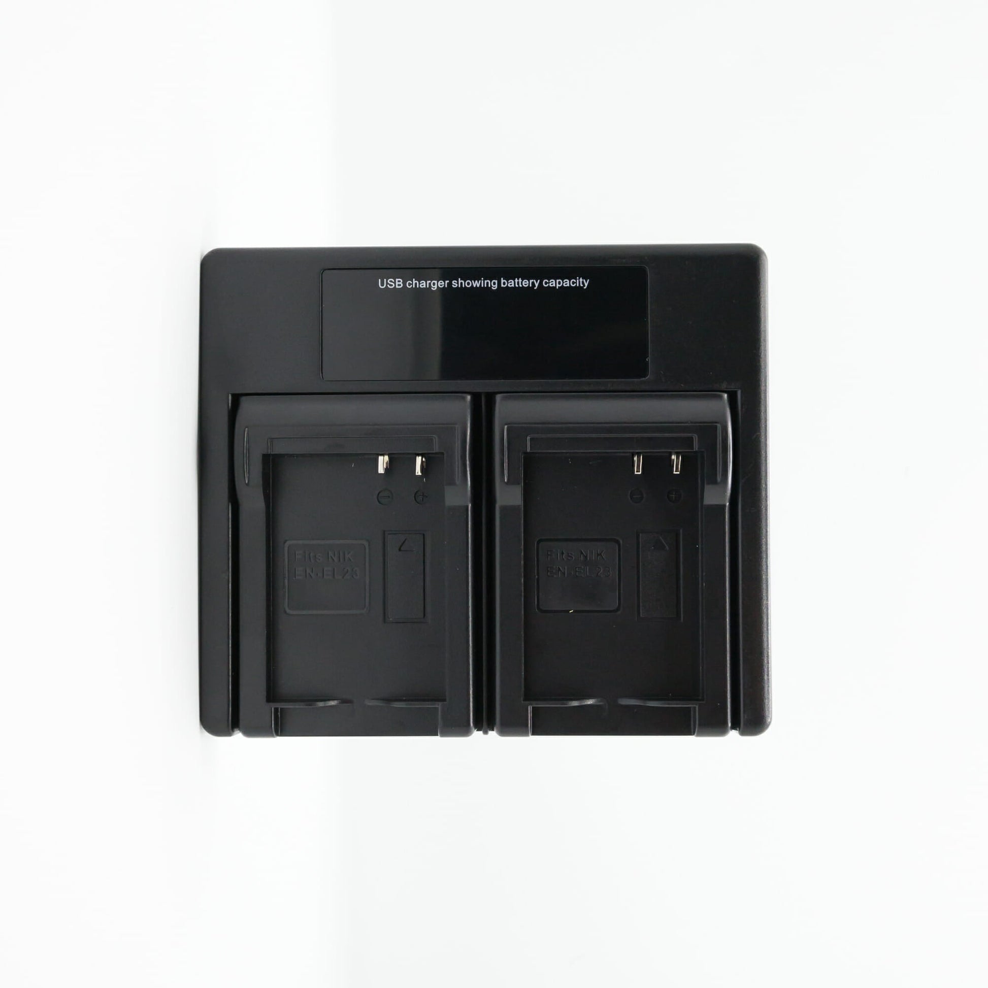 HRIDZ EN-EL23 Battery & Charger Set For Nikon Coolpix B700 S810c P600 P610S V571-TFDCB2B1C1BENEL23