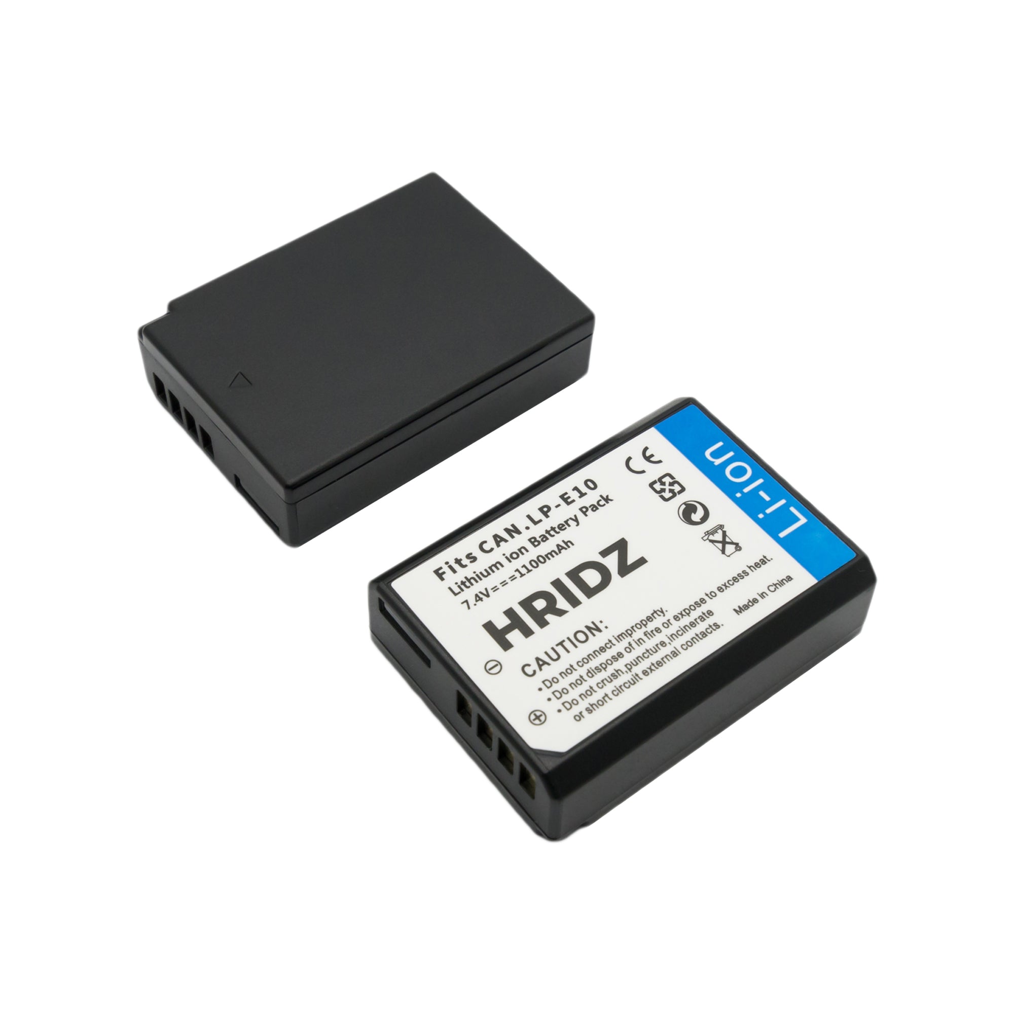 Hridz LP-E10 battery pack for Canon EOS 3000D EOS 1500D EOS 1300D EOS 1200D EOS 1100D V571-TFDCB2B1C1BLPE10