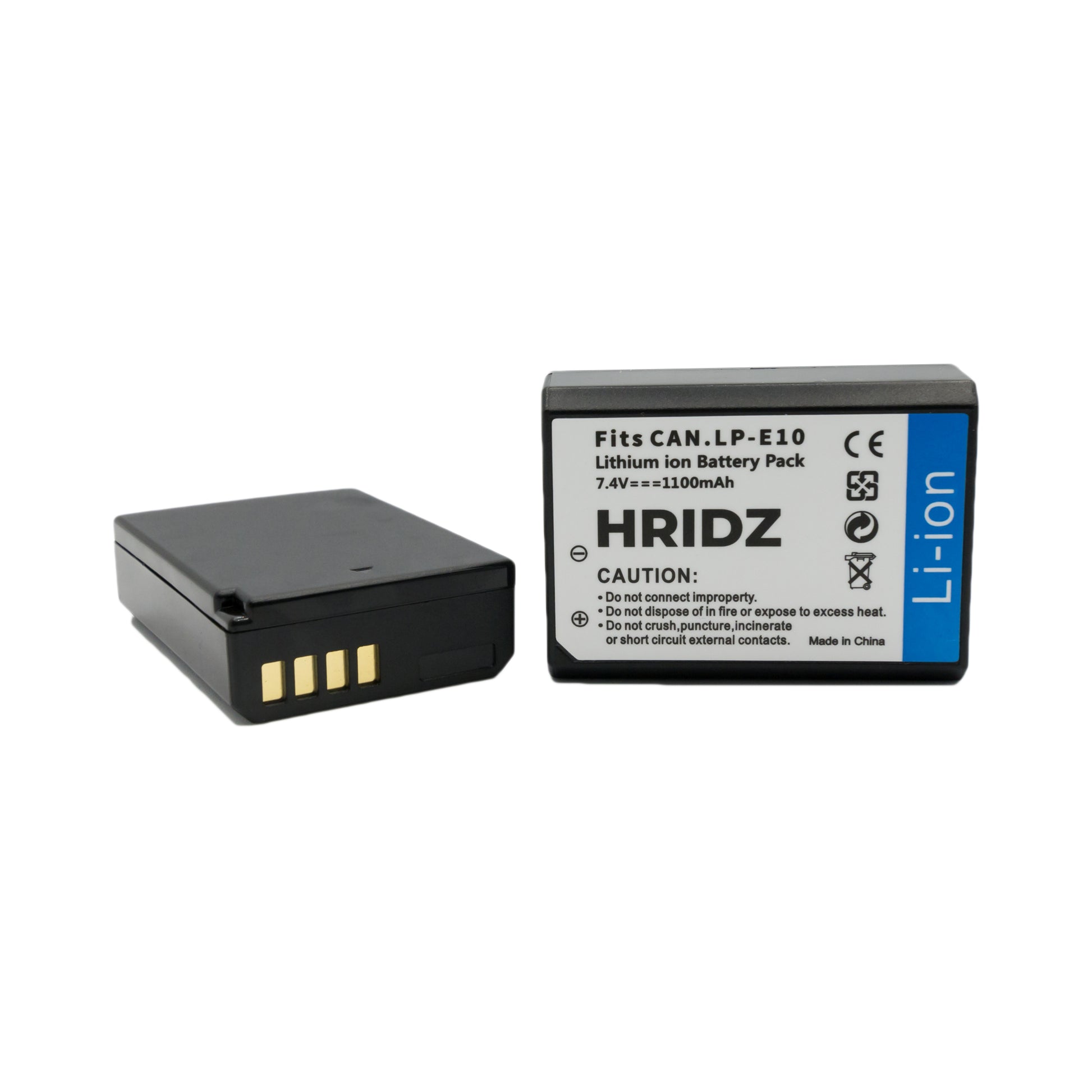 Hridz LP-E10 battery pack for Canon EOS 3000D EOS 1500D EOS 1300D EOS 1200D EOS 1100D V571-TFDCB2B1C1BLPE10
