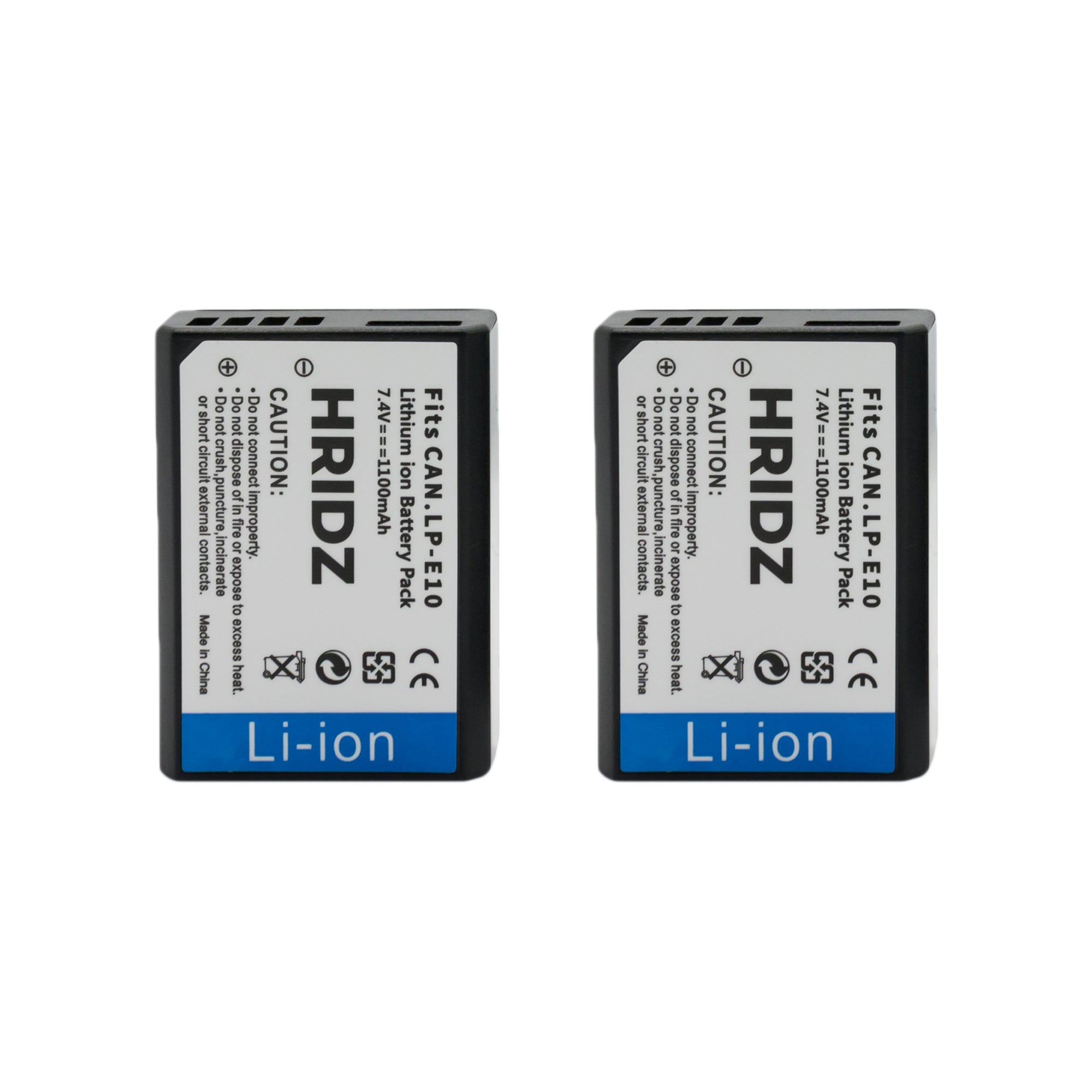 Hridz LP-E10 battery pack for Canon EOS 3000D EOS 1500D EOS 1300D EOS 1200D EOS 1100D V571-TFDCB2B1C1BLPE10
