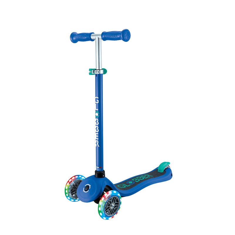 Globber Primo scooter Lights - Blue/ Green V572-423-600-4